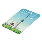 Camlica Tower | Istanbul, Türkei Magnet (Linke Seite)