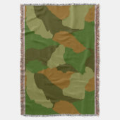 Cammo, Camoflauge , Jäger odee, Armee, Decke (Vorderseite Vertikal)