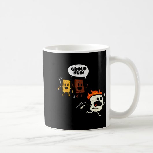 Camng Group Hug Smores Funny Marshmallow Men Women Kaffeetasse (Rechts)