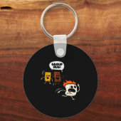 Camng Group Hug Smores Funny Marshmallow Men Women Schlüsselanhänger (Vorderseite)