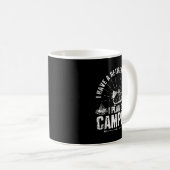 Camng Retirement Gift Funny Quote Outdoor Retired  Kaffeetasse (VorderseiteRechts)