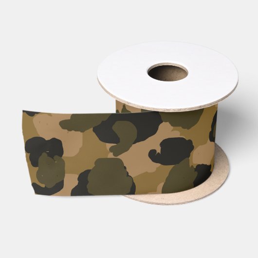 Camo Abstract   Satinband (Spule)