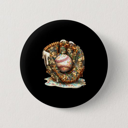 Camo Baseball Gloves Lifestyle 101 Apparel Drip Ic Button (Vorderseite)