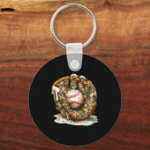 Camo Baseball Gloves Lifestyle 101 Apparel Drip Ic Schlüsselanhänger (Vorderseite)