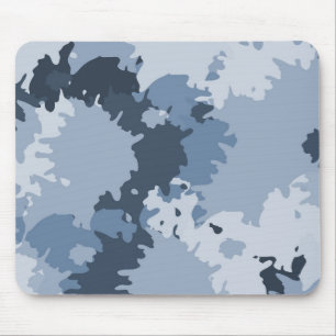 Camo Blue Mousepad