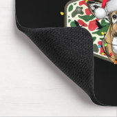 Camo Christmas Santa Deer Hunting Season Holiday O Mousepad (Ecke)