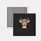 Camo Deer Hunting Daddy's Hunting Buddy Youth Boy  Magnet (Vorderseite/Rückseite)