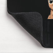 Camo Deer Hunting Daddy's Hunting Buddy Youth Boy  Mousepad (Ecke)