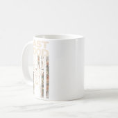 Camo Deer Hunting Fast Food Gag Hunter Gift Funny Kaffeetasse (Vorderseite Links)