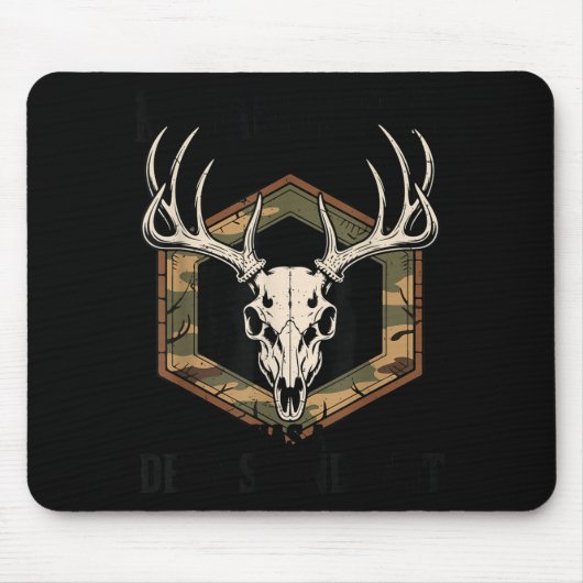 Camo Deer Hunting My Family Tree Has Deer Stand In Mousepad (Vorne)