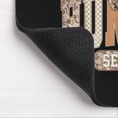 Camo Deer Hunting Season Wildlife Buck Antlers Hun Mousepad (Ecke)