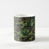 [CAMO-GR-1] Grüne und braune Camouflage Kaffeetasse (Mittel)