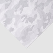 Camo Grey Pattern Modern Military Gift Wrapping Seidenpapier (Ausschnitt)