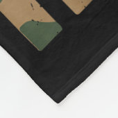 Camo Jesus Is My Superhero Toddler Boys Camouflage Fleecedecke (Ecke)