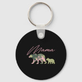 Camo Mama Bear Shirt, Mama Bear And Cub, Mom Of 1, Schlüsselanhänger (Vorderseite)