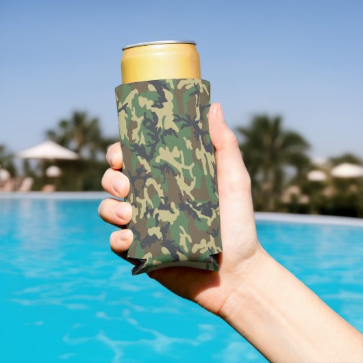 Camo Seltzer Can Cooler for Outdoors, BBQ, Camping Selters Dosenkühler (In Situ Pool)