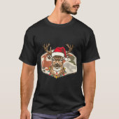 Camo Southern Local Boy Christmas Deer Hunting Xma T-Shirt (Vorderseite)