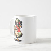Camo Turkey Day Hunting Fall Thanksgiving  Kaffeetasse (Vorderseite Links)