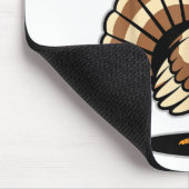 Camo Turkey Day Hunting Fall Thanksgiving Mousepad (Ecke)