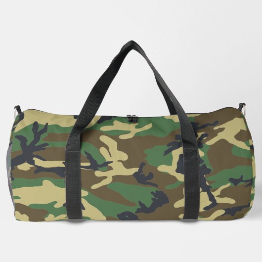 Camo Woodland Duffle Bag (Rückseite)
