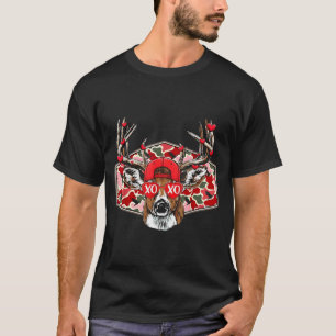Camo Xoxo Valentinstag Bock Rotwildjagd-Saison Fam T-Shirt