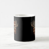 Camoflage American Flag Antlers Deejagd Tank Kaffeetasse (Mittel)