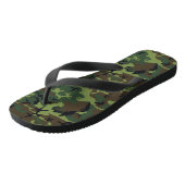 CAMOFLAGE JUNTING PATTERN BADESANDALEN (Schrägansicht)