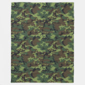 CAMOFLAGE JUNTING PATTERN FLEECEDECKE (Vorderseite)