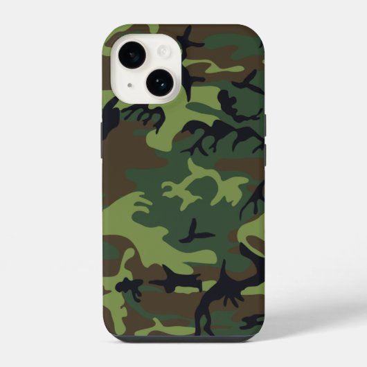CAMOFLAGE JUNTING PATTERN iPhone HÜLLE (Rückseite)