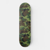 CAMOFLAGE JUNTING PATTERN SKATEBOARD (Vorderseite)
