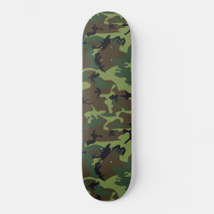 CAMOFLAGE JUNTING PATTERN SKATEBOARD