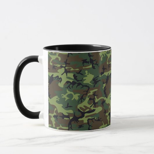 CAMOFLAGE JUNTING PATTERN TASSE (Links)