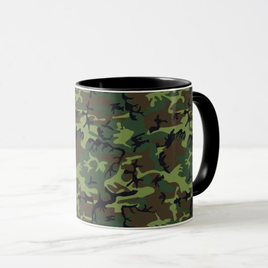CAMOFLAGE JUNTING PATTERN TASSE (VorderseiteRechts)