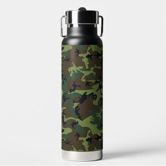 CAMOFLAGE JUNTING PATTERN TRINKFLASCHE (Vorderseite)