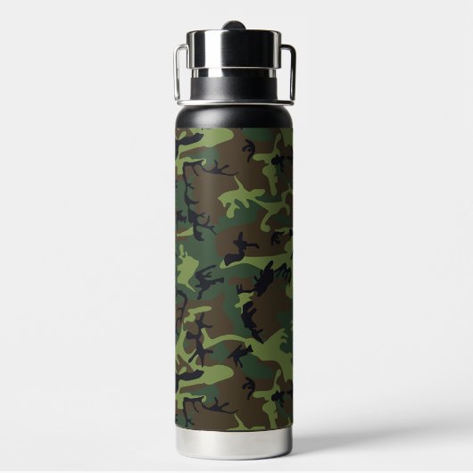 CAMOFLAGE JUNTING PATTERN TRINKFLASCHE (Hinten)