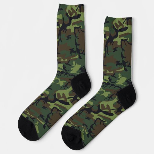 CAMOFLAGE JUNTING SOCKS SOCKEN (Linkes Detail)