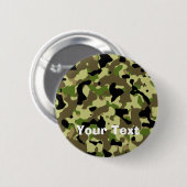 Camoflage kakifarbiger button (Vorne & Hinten)