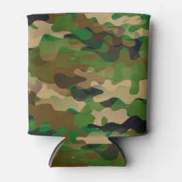 Camoflage kann Grün-Braun-Beige kühlen Dosenkühler