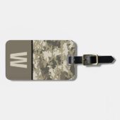 Camoflauge, Camouflage, Farbblockkid Gepäckanhänger (Vorderseite horizontal)