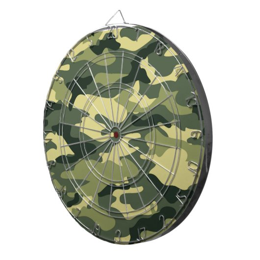 Camoflauge Dartboard Dartscheibe (Vorderseite rechts)
