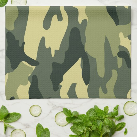 Camoflauge Küchentuch (Gefaltet)