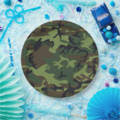 CAMOFLAUGE PATTERN PAPPTELLER (Party)