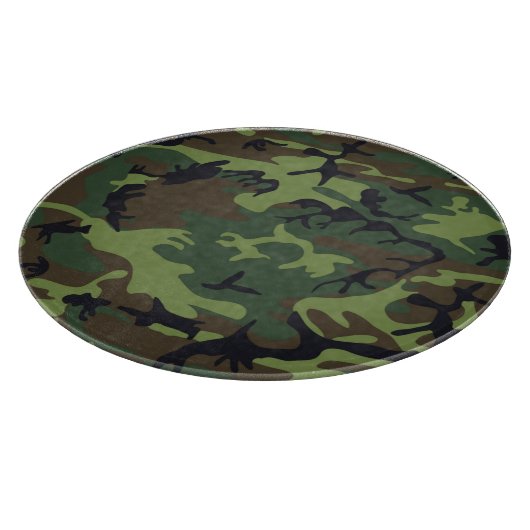 CAMOFLAUGE PATTERN SCHNEIDEBRETT (Ecke)