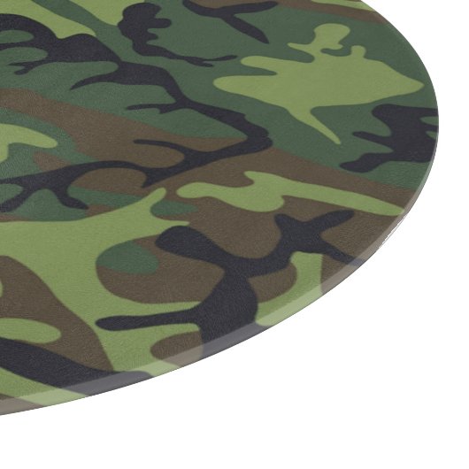CAMOFLAUGE PATTERN SCHNEIDEBRETT (Ecke)