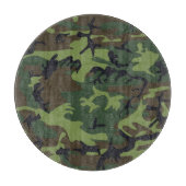 CAMOFLAUGE PATTERN SCHNEIDEBRETT (Vorderseite)