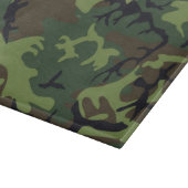 CAMOFLAUGE PATTERN SCHNEIDEBRETT (Ecke)