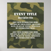 Camoflauge Poster (Vorne)