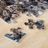 Camoflouge Frog Toad Amphibien Puzzle (Seite)