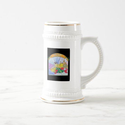 Camogli Fish Bierglas (Rechts)