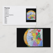Camogli Fish Business Card Visitenkarte (Vorne/Hinten)